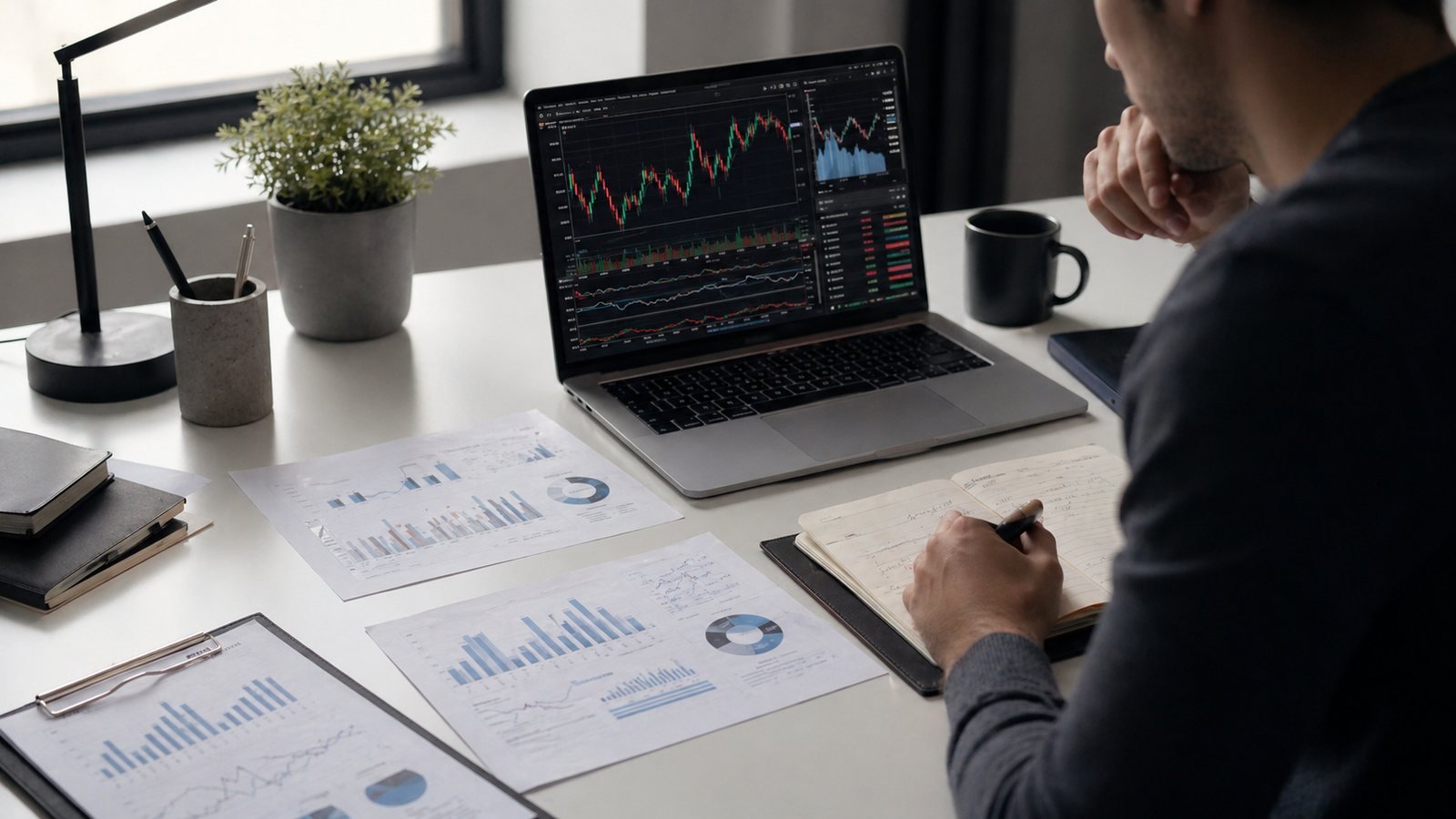 Market analysis chart